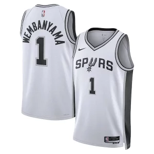 Accattivante Delizioso Victor Wembanyama San Antonio Spurs Nike Unisex Swingman Jersey Association Edition White  per i veri fan