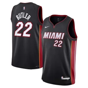 Accattivante Jimmy Butler Miami Heat Nike Youth Swingman Jersey Icon Edition Black  per i veri fan