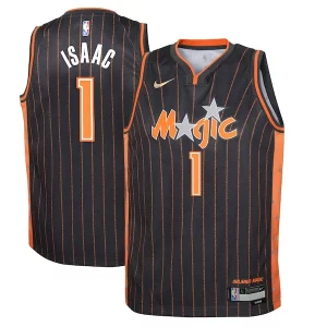 Accattivante Jonathan Isaac Orlando Magic Nike Youth Swingman Jersey City Edition Anthracite  per i veri fan