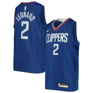 Accattivante Kawhi Leonard LA Clippers Nike Youth Swingman Jersey Icon Edition Royal/White  per i veri fan