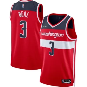 Accattivante Prestigioso Bradley Beal Washington Wizards Nike 2021/22 Diamond Swingman Jersey Icon Edition Red  per i veri fan