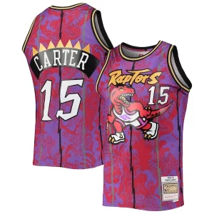 Accattivante Robusto Vince Carter Toronto Raptors Hardwood Classics 1998/99 Lunar New Year Swingman Jersey Purple  per i veri fan