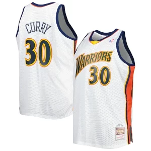 Accattivante Sofisticato Stephen Curry Golden State Warriors Big & Tall Hardwood Classics 2008/09 Swingman Jersey White  per i veri fan