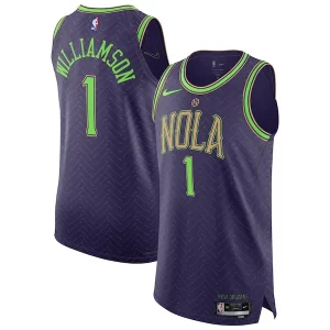 Accattivante Splendido Stupendo Zion Williamson New Orleans Pelicans Nike 2024/25 Authentic Player Jersey City Edition Purple  per i veri fan