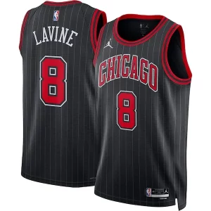 Accattivante Zach LaVine Chicago Bulls Jordan Brand Unisex Swingman Jersey Statement Edition Black  per i veri fan