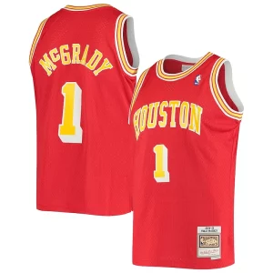 Attraente Classico Bellissimo Tracy McGrady Houston Rockets 2001/02 Hardwood Classics Swingman Jersey Red  per i veri fan