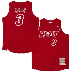 Attraente Fascinante Dwyane Wade Miami Heat 2012 Authentic Player Jersey Scarlet  per i veri fan