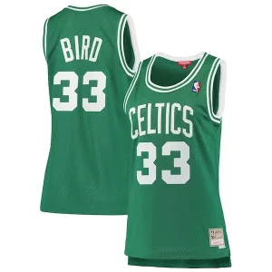 Attraente Larry Bird Boston Celtics Women's 1985 86 Hardwood Classics Swingman Jersey Kelly Green  per i veri fan
