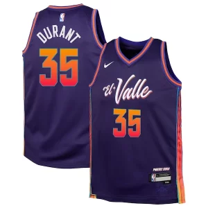 Attraente Prestigioso Kevin Durant Phoenix Suns Nike Youth Swingman Replica Jersey City Edition Purple  per i veri fan