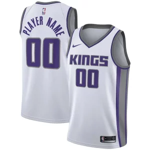 Bellissimo Accattivante Sofisticato Sacramento Kings Nike Swingman Custom Jersey White Association Edition  per i veri fan