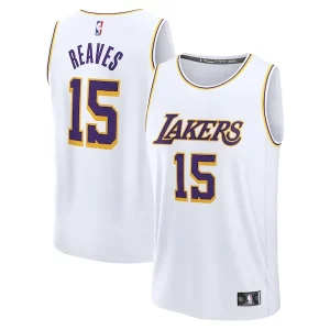 Bellissimo Austin Reaves Los Angeles Lakers Youth Fast Break Replica Player Jersey Association Edition White  per i veri fan