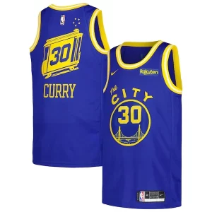 Bellissimo Carino Eccezionale Stephen Curry Golden State Warriors Nike Swingman Player Jersey Classic Edition Royal  per i veri fan