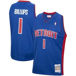 Bellissimo Chauncey Billups Detroit Pistons 2003/04 Hardwood Classics Swingman Jersey Royal  per i veri fan