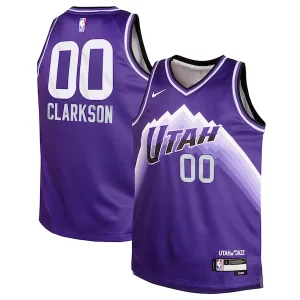 Bellissimo Comodo Incantevole Jordan Clarkson Utah Jazz Nike Youth Swingman Replica Jersey City Edition Purple  per i veri fan
