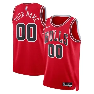 Bellissimo Eccezionale Chicago Bulls Nike Unisex Swingman Custom Jersey Red Icon Edition  per i veri fan