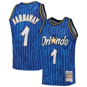 Bellissimo Elegante Penny Hardaway Orlando Magic Hardwood Classics 1994/95 Lunar New Year Swingman Jersey Blue  per i veri fan