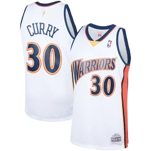 Bellissimo Gorgeous Stephen Curry Golden State Warriors Hardwood Classics Swingman Jersey White  per i veri fan
