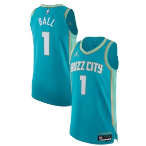 Bellissimo Jordan Brand LaMelo Ball Charlotte Hornets Authentic Jersey City Edition Teal  per i veri fan