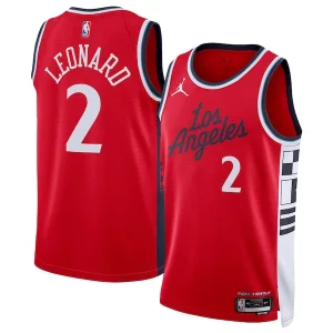 Bellissimo Prestigioso Kawhi Leonard LA Clippers Jordan Brand Unisex 2024/25 Swingman Jersey Statement Edition Red  per i veri fan
