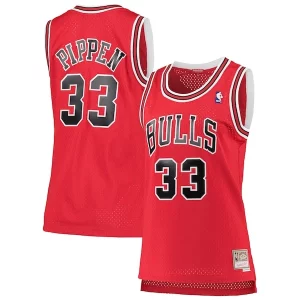 Bellissimo Scottie Pippen Chicago Bulls Women's 1997/98 Hardwood Classics Swingman Jersey Red  per i veri fan