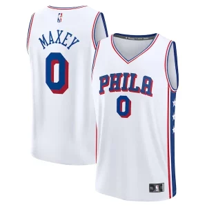 Bellissimo Sofisticato Tyrese Maxey Philadelphia 76ers Youth Fast Break Replica Player Jersey Association Edition White  per i veri fan