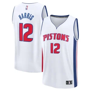 Bellissimo Tobias Harris Detroit Pistons Youth Fast Break Replica Player Jersey Association White Edition  per i veri fan
