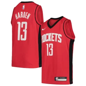 Bellissimo Versatile Resistente James Harden Houston Rockets Nike Youth Team Swingman Jersey Icon Edition Red  per i veri fan