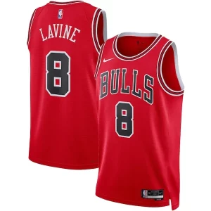 Bellissimo Zach LaVine Chicago Bulls Nike Unisex Swingman Jersey Icon Edition Red/White  per i veri fan