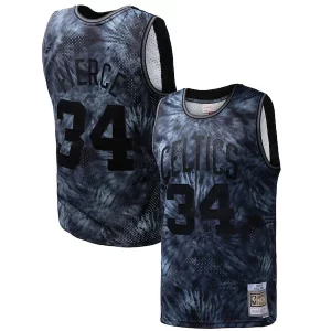 Carino Classico Paul Pierce Boston Celtics Hardwood Classics 2007/08 Tie Dye Swingman Jersey Black  per i veri fan