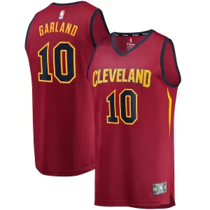 Carino Duraturo Fascinante Darius Garland Cleveland Cavaliers Youth Replica Fast Break Jersey Wine Icon Edition  per i veri fan