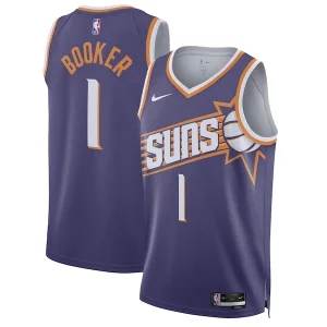 Carino Duraturo Fascinante Devin Booker Phoenix Suns Nike Unisex Swingman Jersey Icon Edition Purple/White  per i veri fan