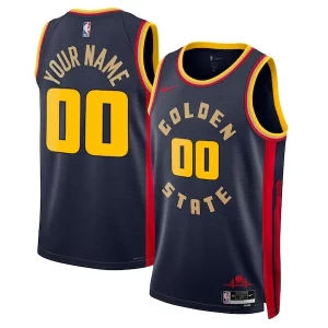 Carino Golden State Warriors Nike Unisex 2024/25 Custom Swingman Jersey City Edition Navy  per i veri fan