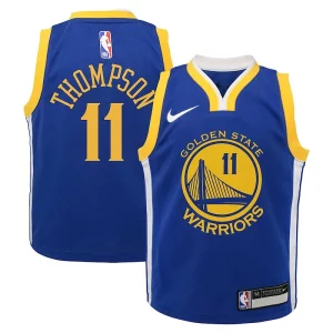 Gorgeous Klay Thompson Golden State Warriors Nike Preschool Dri FIT Swingman Player Jersey Icon Edition Royal  per i veri fan