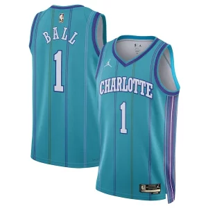 Carino Moderno Sofisticato LaMelo Ball Charlotte Hornets Jordan Brand Unisex 2023/24 Swingman Replica Jersey Classic Edition Teal  per i veri fan