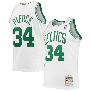 Carino Paul Pierce Boston Celtics Hardwood Classics Swingman Jersey White/Kelly Green  per i veri fan