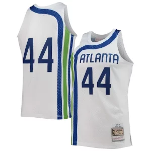 Carino Pete Maravich Atlanta Hawks 1970/71 Hardwood Classics Swingman Jersey White  per i veri fan