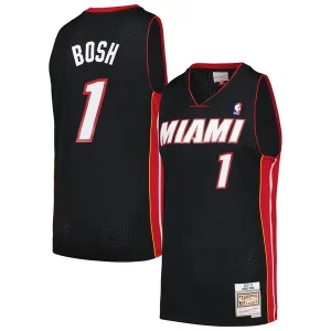 Classico Chris Bosh Miami Heat 2012/13 Hardwood Classics Swingman Jersey Black  per i veri fan
