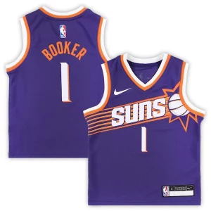Classico Devin Booker Phoenix Suns Nike Preschool Swingman Player Jersey Icon Edition Purple  per i veri fan