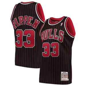 Classico Gorgeous Scottie Pippen Chicago Bulls 1995/96 Hardwood Classics Authentic Jersey Black  per i veri fan
