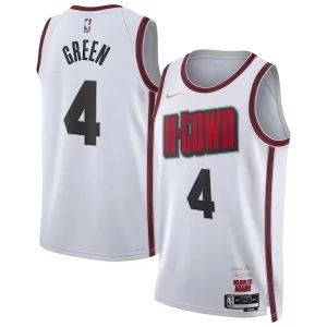 Classico Incantevole Stupendo Jalen Green Houston Rockets Nike Unisex 2024/25 Swingman Player Jersey City Edition White  per i veri fan