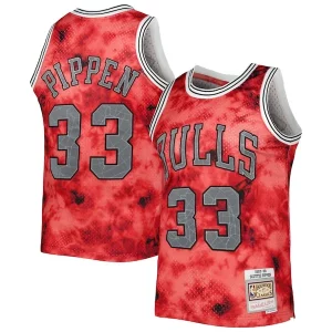Classico Ottimo Carino Scottie Pippen Chicago Bulls 1997/98 Galaxy Swingman Jersey Red  per i veri fan