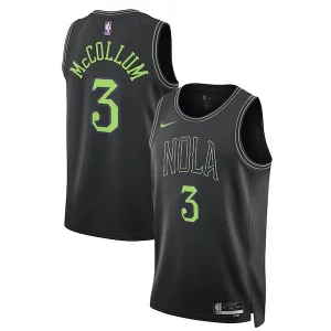 Classico Raffinato CJ McCollum New Orleans Pelicans Nike Unisex 2023/24 Swingman Jersey Black City Edition  per i veri fan