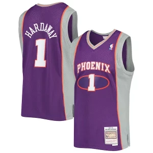 Classico Resistente Penny Hardaway Phoenix Suns 2001/02 Hardwood Classics Swingman Jersey Purple/White  per i veri fan