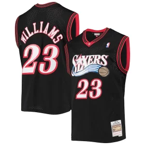 Classico Stupendo Lou Williams Philadelphia 76ers 2005/06 Hardwood Classics Swingman Jersey Black  per i veri fan