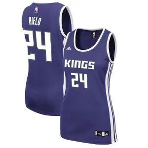 Classico Versatile Lussuoso Buddy Hield Sacramento Kings adidas Women's Road Replica Jersey Purple  per i veri fan