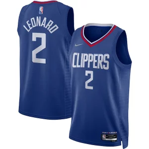 Comodo Bellissimo Lussuoso Kawhi Leonard LA Clippers Nike 2021/22 Diamond Swingman Jersey Icon Edition Royal  per i veri fan
