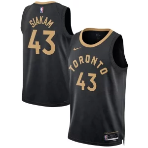 Comodo Bellissimo Ottimo Pascal Siakam Toronto Raptors Nike Unisex 2022/23 Swingman Jersey City Edition Black  per i veri fan
