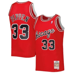 Comodo Carino Scottie Pippen Chicago Bulls Hardwood Classics 2003 04 Swingman Jersey Red  per i veri fan