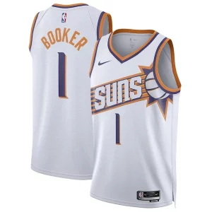 Comodo Devin Booker Phoenix Suns Nike Unisex Swingman Jersey Association Edition White  per i veri fan