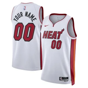 Comodo Duraturo Trendy Miami Heat Nike Unisex Swingman Custom Jersey White Association Edition  per i veri fan